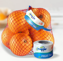 Food fruit mesh bag packaging fruit label material