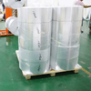 Self-Adhesive Matte Silver Paper label material